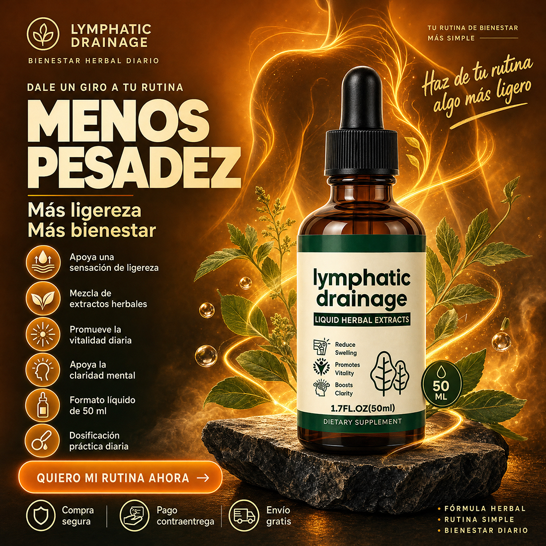 DRENAJE LINFATICO: Líquido para Complementar tu Rutina de Bienestar