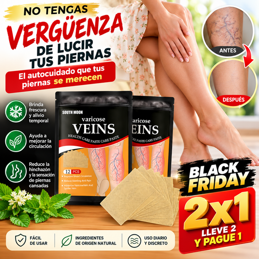 PARCHE PARA VARICES: que no te de vergüenza exhibir tus piernas