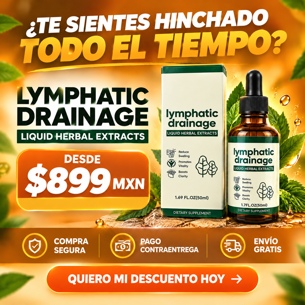 DRENAJE LINFATICO: Líquido para Complementar tu Rutina de Bienestar