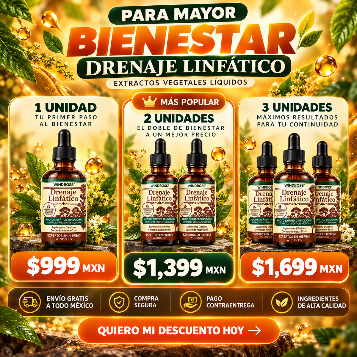 Lymphora: Drenaje Linfático Líquido para Complementar tu Rutina de Bienestar